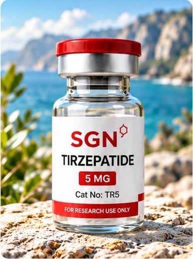 Tirzepatide research vial
